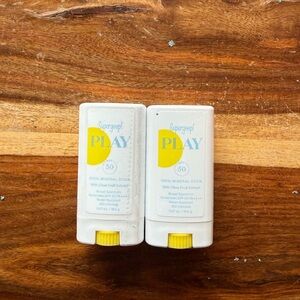 Supergoop! Play Mineral Stick SPF 50 - White and Yellow